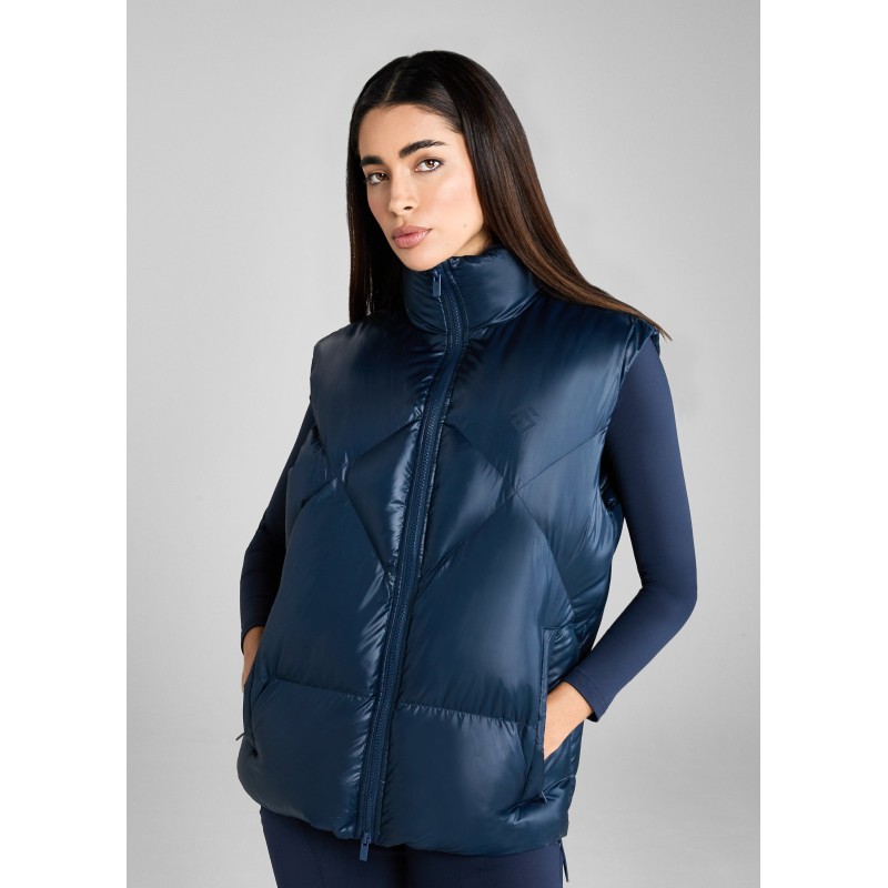 Top-Rated Navy Heavy Quilted Gilet