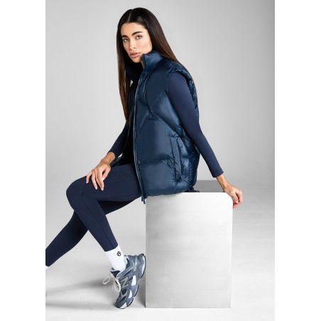 Top-Rated Navy Heavy Quilted Gilet