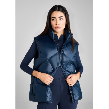 Top-Rated Navy Heavy Quilted Gilet