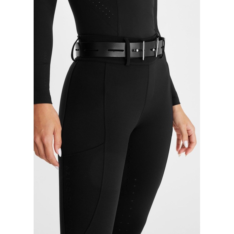 Top-Rated Black Full Seat Compression Breeches Immediate Availability