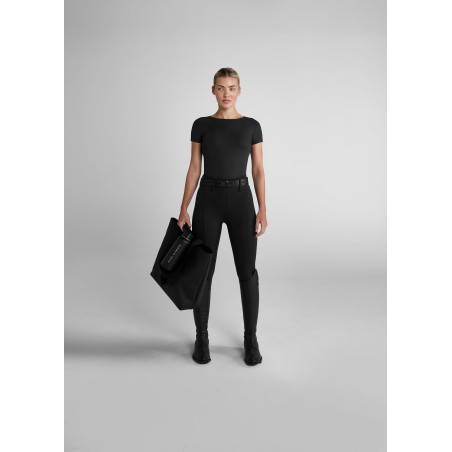 Top-Rated Black Full Seat Compression Breeches Immediate Availability