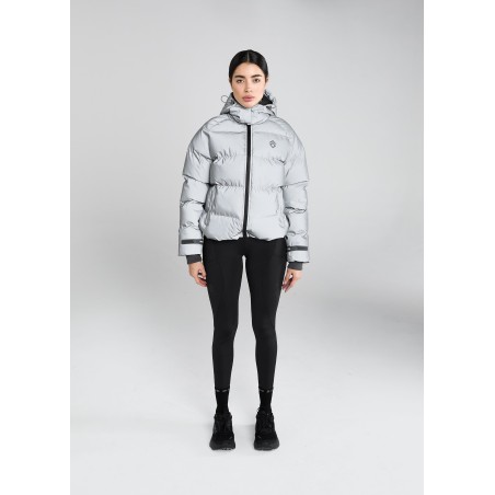 Top-Rated Silver Reflective Puffer Coat Latest Edition