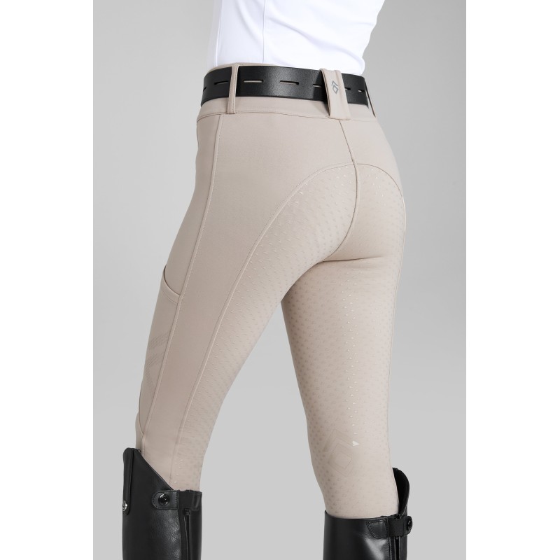 Top-Rated YR Beige Compression Breeches Full Seat Fresh Release