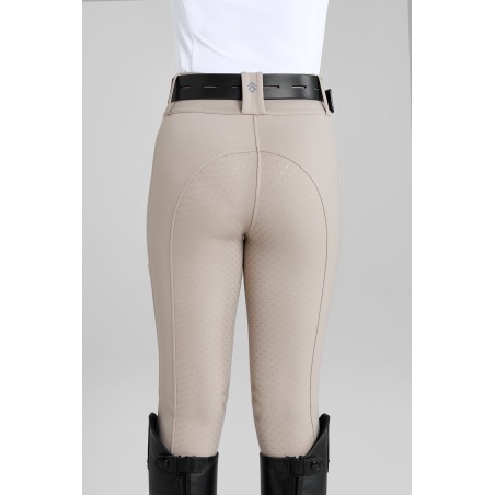 Top-Rated YR Beige Compression Breeches Full Seat Fresh Release