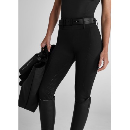 Top-Rated Black Full Seat Compression Breeches Immediate Availability