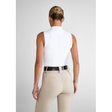 Top-Rated White Sleeveless Core Base Layer Limited Stock