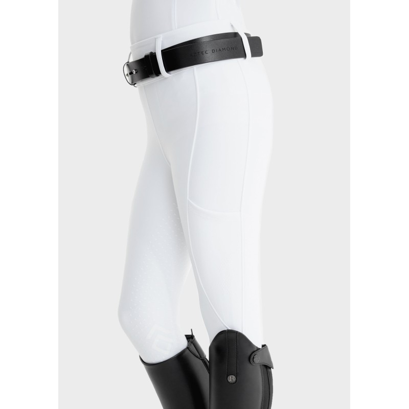 Top-Rated YR White Full Seat Compression Breeches New Collection