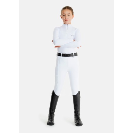 Top-Rated YR White Full Seat Compression Breeches New Collection