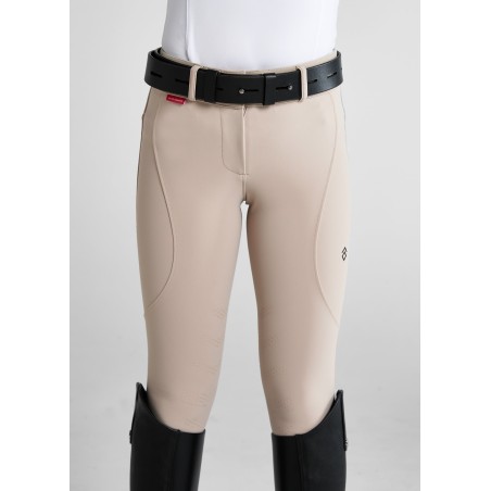 Top-Rated YR Beige Core Mid-Rise Breeches Knee Grip New Release