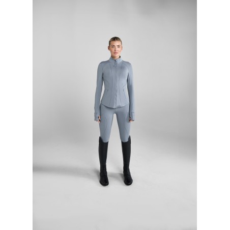 Top-Rated Ash Blue Core Leggings Full Seat Ready for Shipment