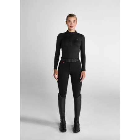 Top-Rated Black Core Mid-Rise Breeches Full Seat New Release