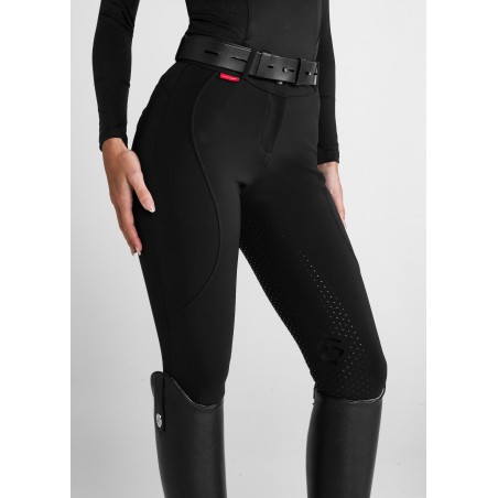 Top-Rated Black Core Mid-Rise Breeches Full Seat New Release