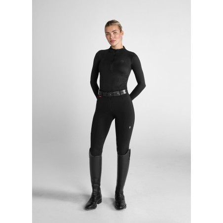 Top-Rated Black Core Mid-Rise Breeches Knee Grip Ready for Shipment