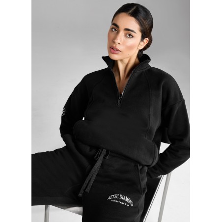 Top-Rated Black EQ Club Half Zip Sweater Fresh Release