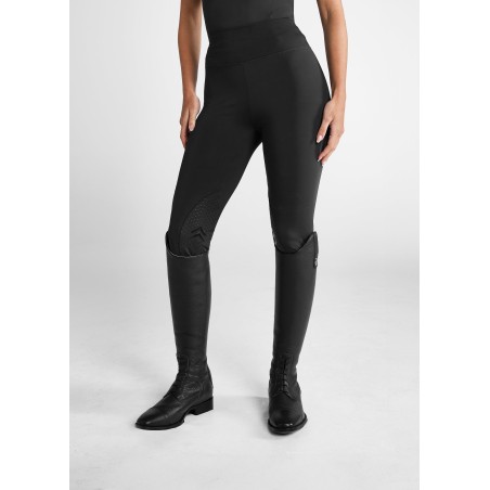 Top-Rated Black Essential Leggings Knee Grip In Stock