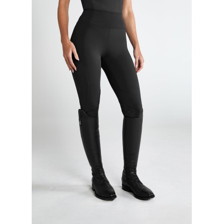 Top-Rated Black Essential Leggings Knee Grip In Stock