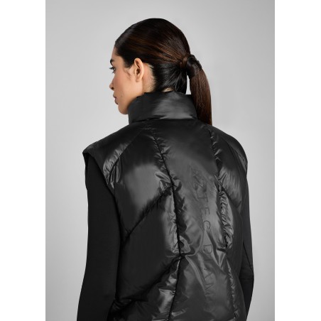 Top-Rated Black Heavy Quilted Gilet New Stock