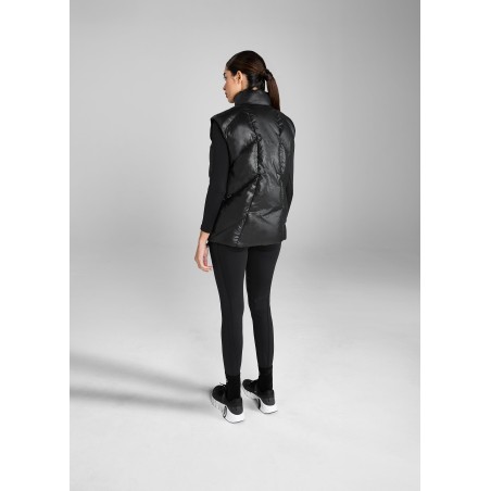 Top-Rated Black Heavy Quilted Gilet New Stock