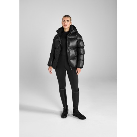 Top-Rated Black Heavy Quilted Puffer Available for Immediate Shipping