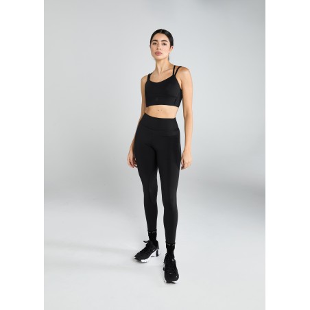 Top-Rated Black Bonded Sports Bra Fresh Release