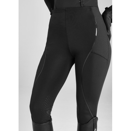 Top-Rated Black Taped Leggings Full Seat Available for Immediate Shipping