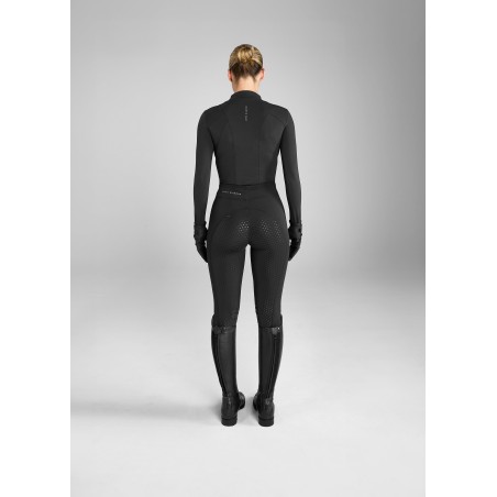 Top-Rated Black Taped Leggings Full Seat Available for Immediate Shipping