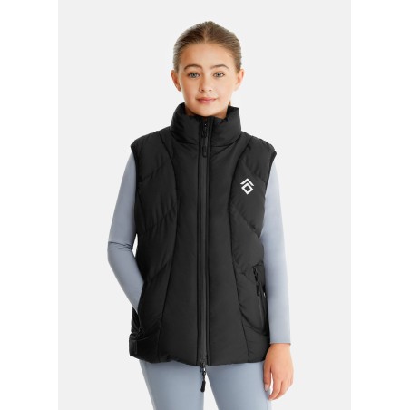 Top-Rated YR Black Puffer Gilet On Hand Now