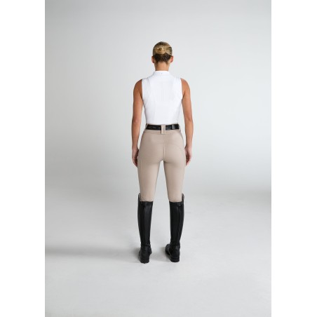 Top-Rated Beige Compression Breeches Full Seat