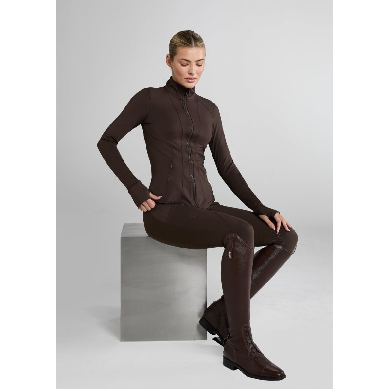 Top-Rated Chocolate Core Leggings Full Seat Ready for Shipment