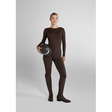 Top-Rated Chocolate Core Leggings Full Seat Ready for Shipment