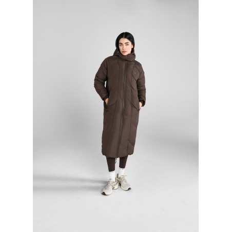 Top-Rated Chocolate Long Riding Puffer Limited Stock