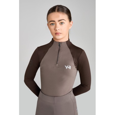 Top-Rated YR Fawn Colour Block Base Layer New Stock