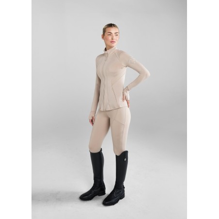 Top-Rated Beige Core Leggings Full Seat New Collection