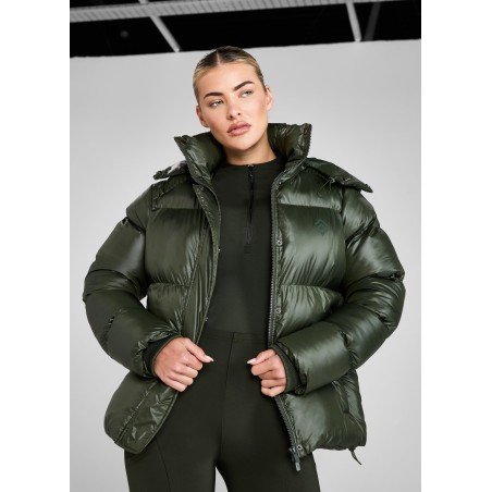 Top-Rated Forest Heavy Quilted Puffer On Hand Now