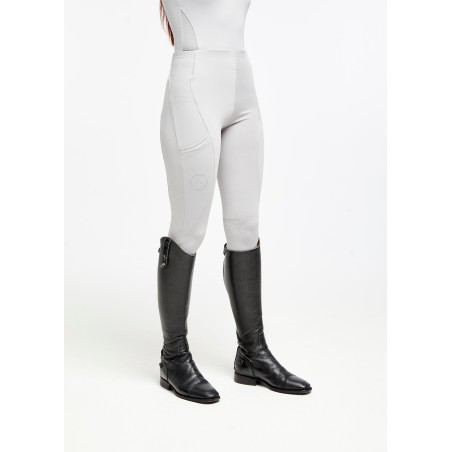 Top-Rated Grey Full Seat Icon Riding Leggings Available for Immediate Shipping