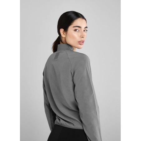 Top-Rated Grey Mesh Jacket