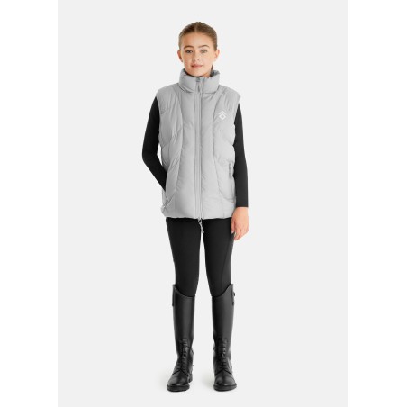 Top-Rated YR Grey Puffer Gilet