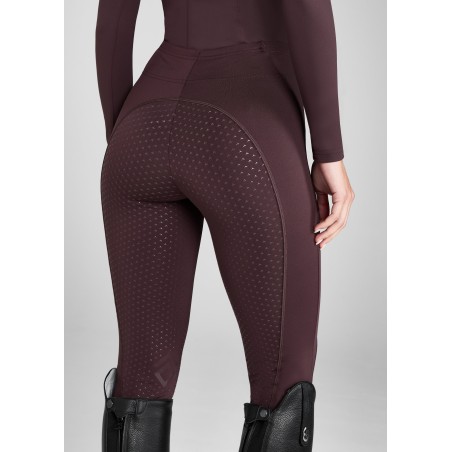 Top-Rated Deep Mauve Core Leggings Full Seat Available for Immediate Shipping