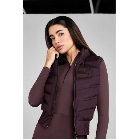 Top-Rated Deep Mauve Lightweight Gilet On Hand Now