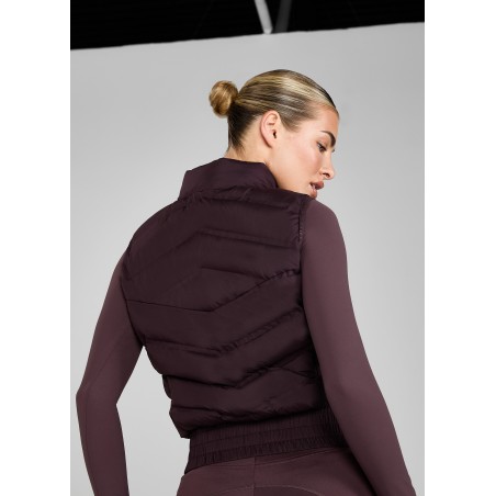 Top-Rated Deep Mauve Lightweight Gilet On Hand Now