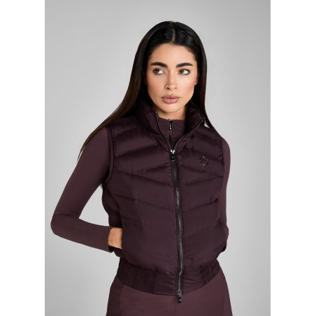 Top-Rated Deep Mauve Lightweight Gilet On Hand Now