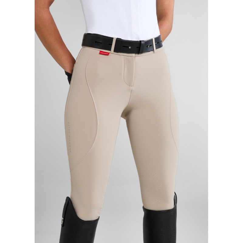 Top-Rated Beige Core Mid-Rise Breeches Knee Grip Available for Immediate Shipping