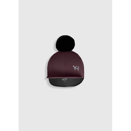 Top-Rated YR Deep Mauve Pom Hat Silk Fresh Release