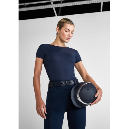 Top-Rated Navy Full Seat Compression Breeches In Stock